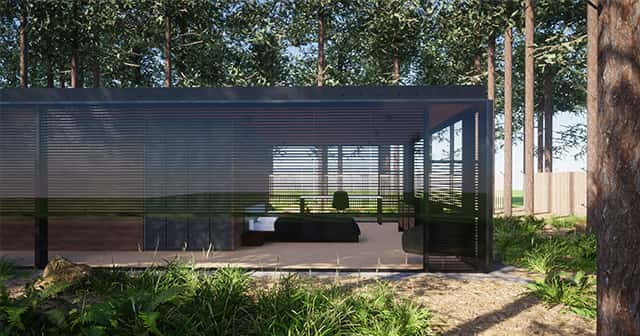 Willie's Glass Forest House