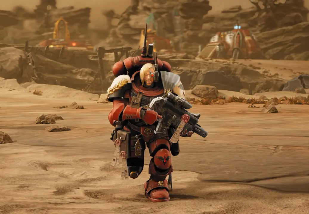 Dawn of War 4 Space Marines: Captain Cyrus Blood Ravens