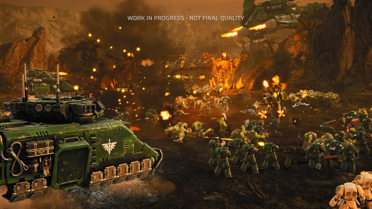Dawn of War 4 Space Marines: Dark Angels