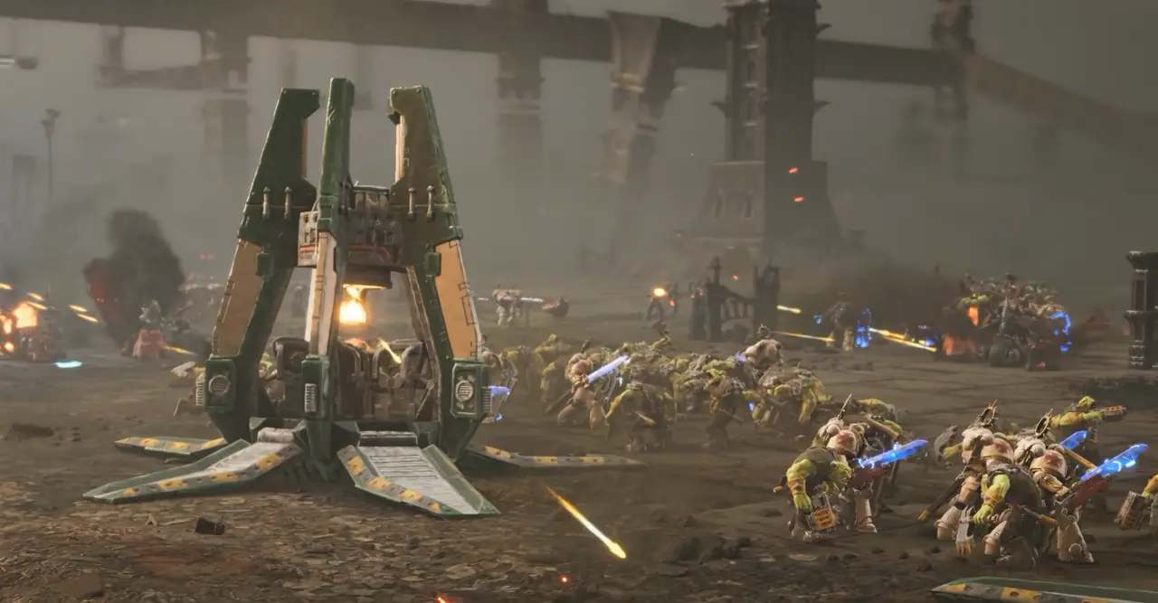 Dawn of War 4 Space Marines: Drop Pods Thunderhawk