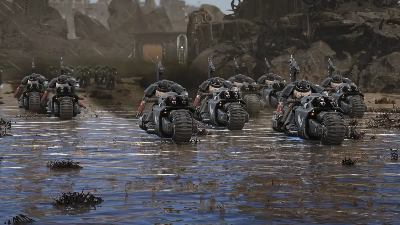 Dawn of War 4 Space Marines: Outriders Bladeguard Veterans