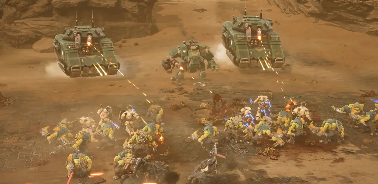 Dawn of War 4 Space Marines: Redemptor Dreadnought Invictor Warsuit